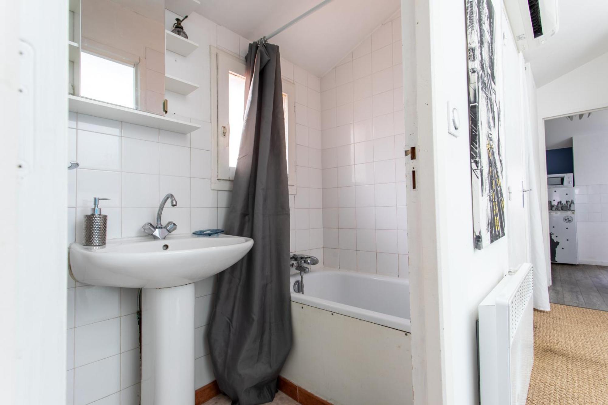 T2 40m2, Lit Queen Size, Climatisation, Quartier Sympa, Terrasse Apartment Toulouse