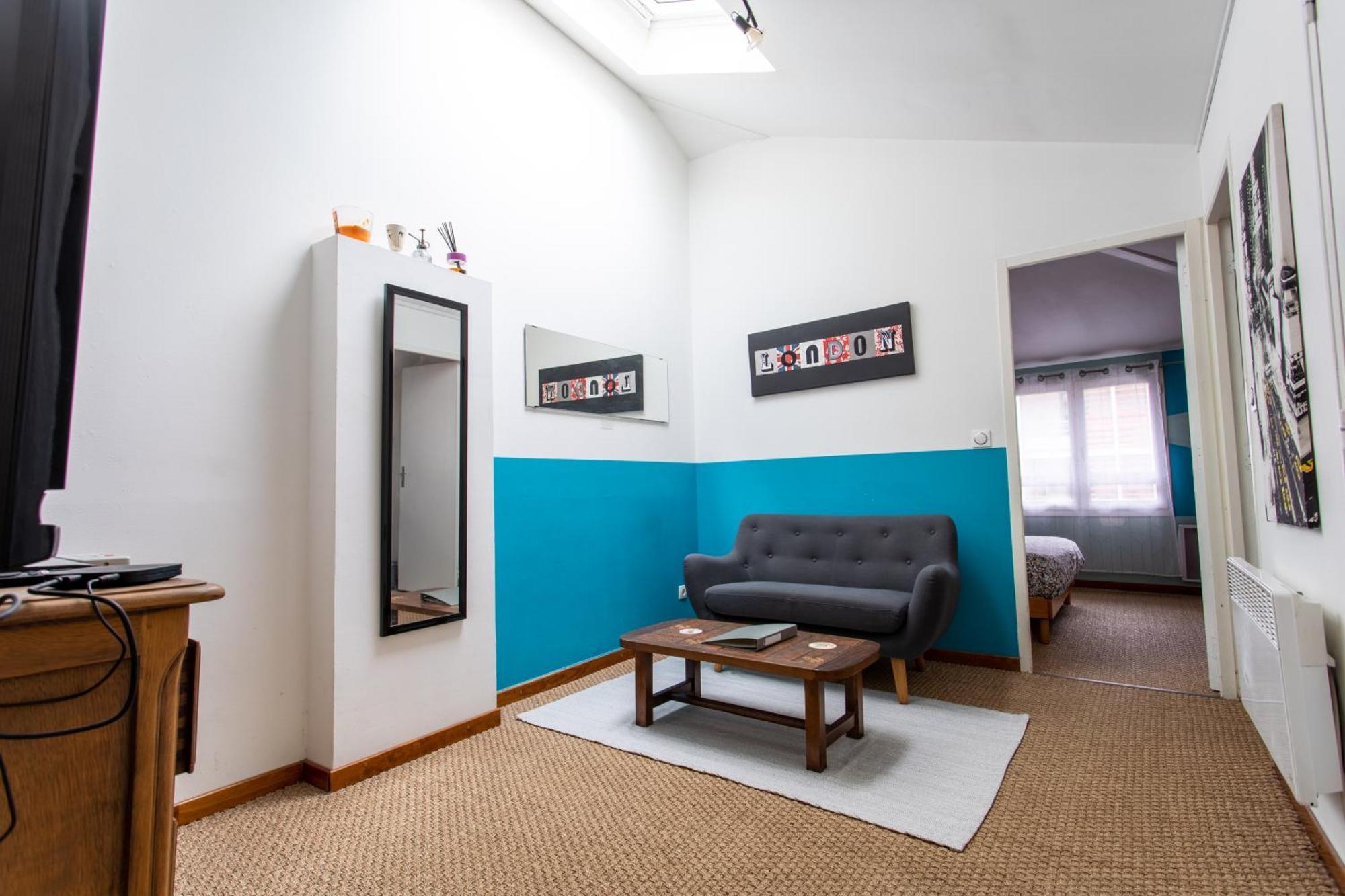 Appartement T2 40m2, Lit Queen Size, Climatisation, Quartier Sympa, Terrasse Toulouse